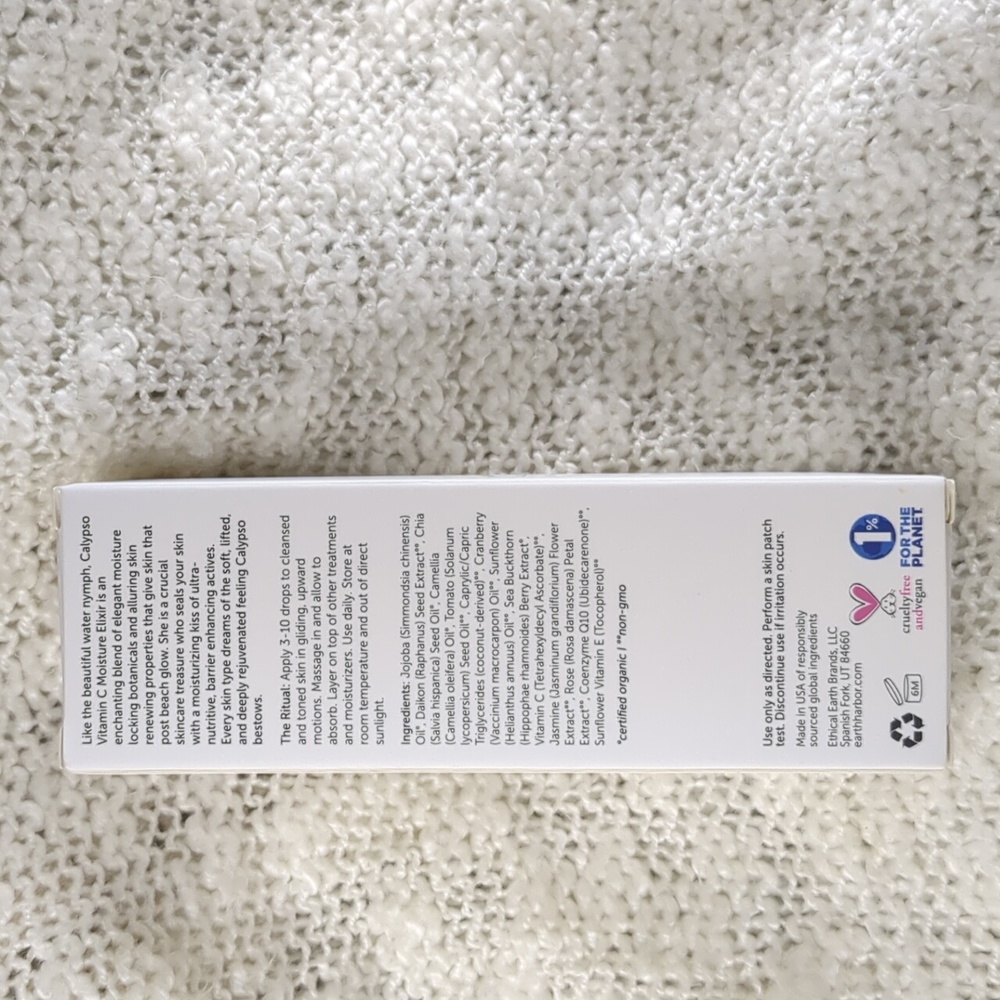EARTH HARBOR CALYPSO Vitamin C Moisture Elixir, 30ml/1.0fl oz - Picture 6 of 9